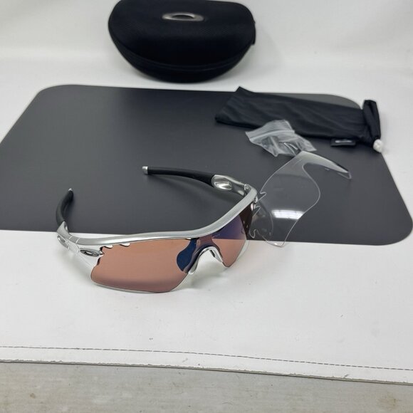 Rare Oakley Chrome Radar Sunglasses Frame With G30 And Clear Lenses - Picture 1 of 16